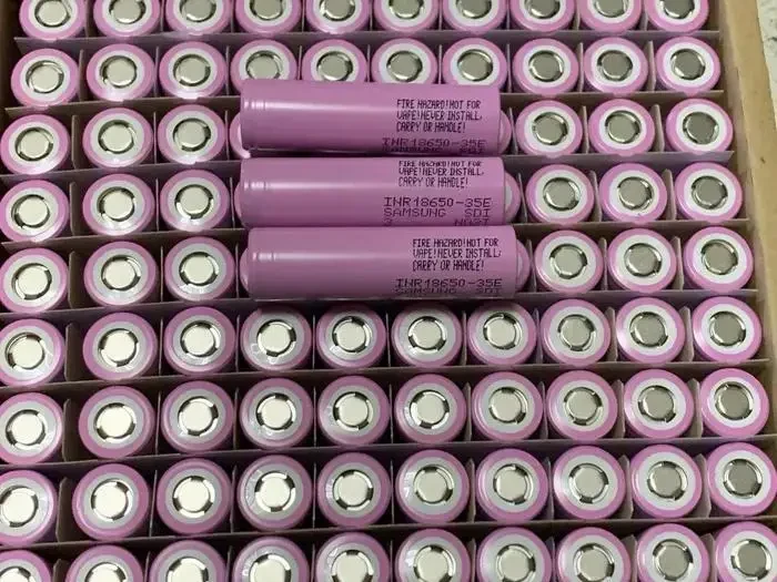 Акумулятор 18650 Samsung INR 18650 35E 3500 mAh Li-ion 3.7V 8 штук в наборі, 8А (13А)