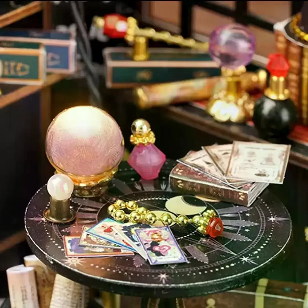 Конструктор 3D Румбокс Moon Magic (Місячна магія) з LED-підсвіткою та пилозахисним ковпаком