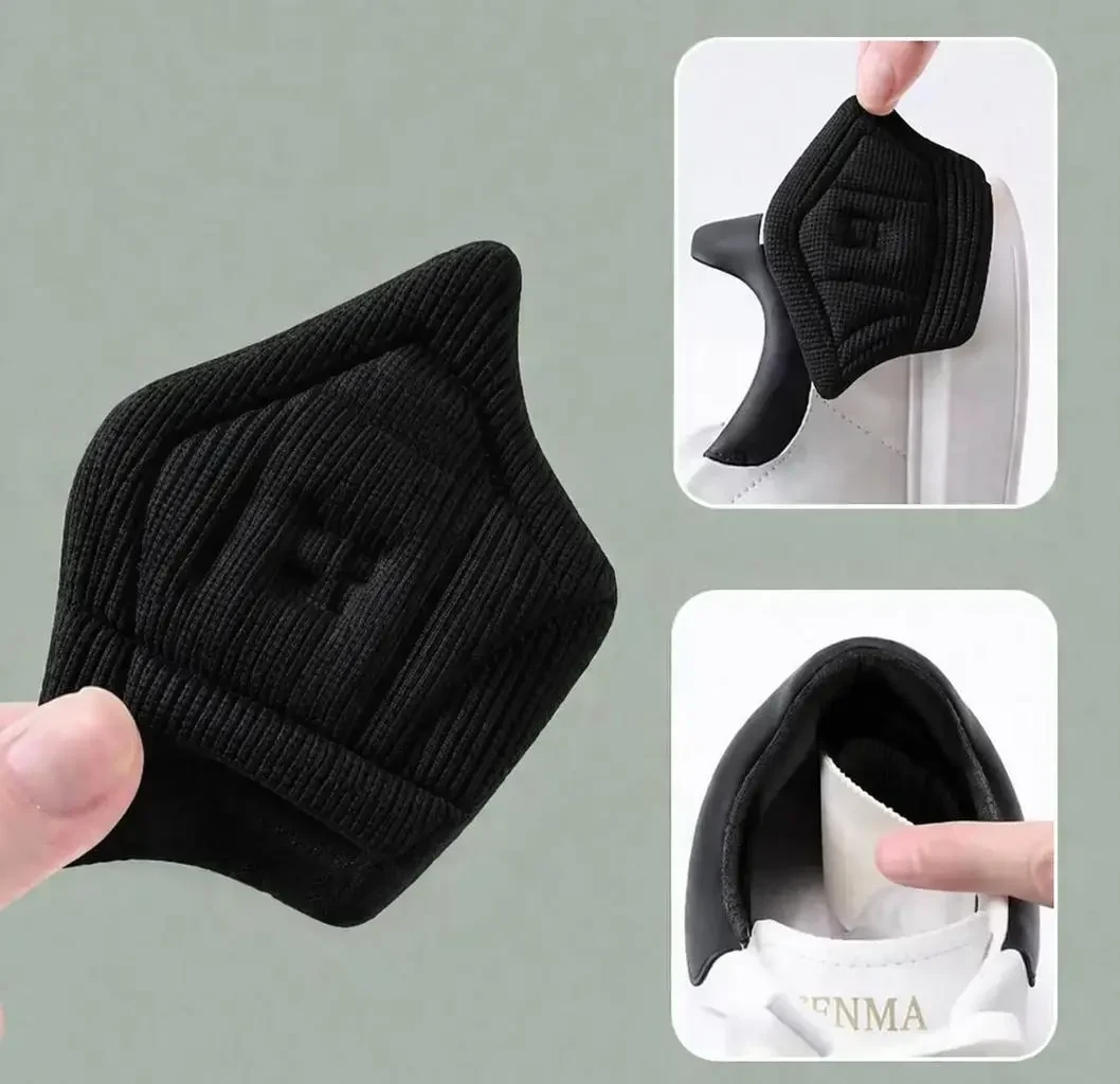 Накладки на п’яту для спортивного взуття Insoles Patch Чорні