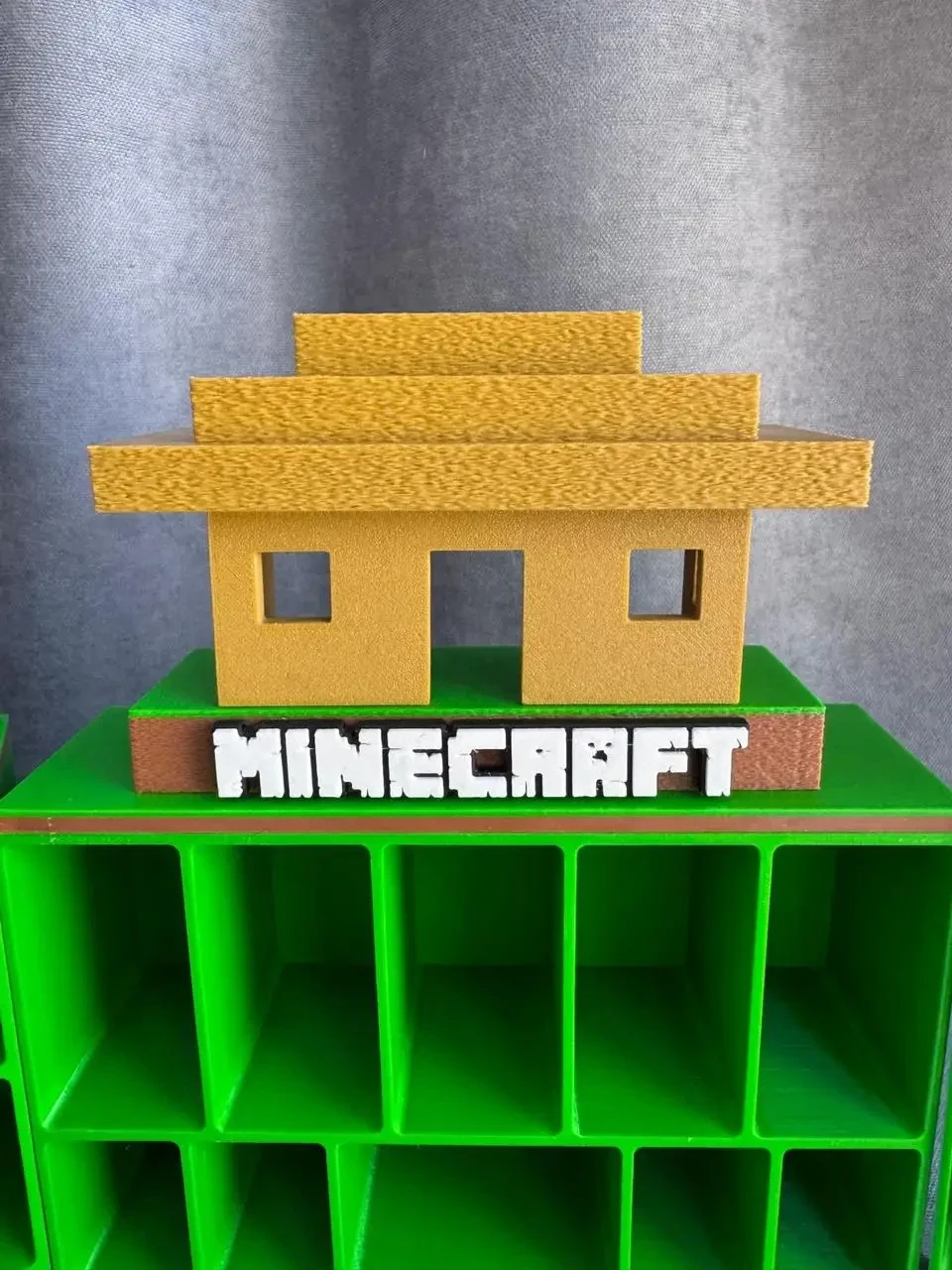 Підставка для зберігання всієї колекції фігурок Kinder Joy Minecraft Кіндер Джой, Display Stand для 28 фігурок Майнкрафт