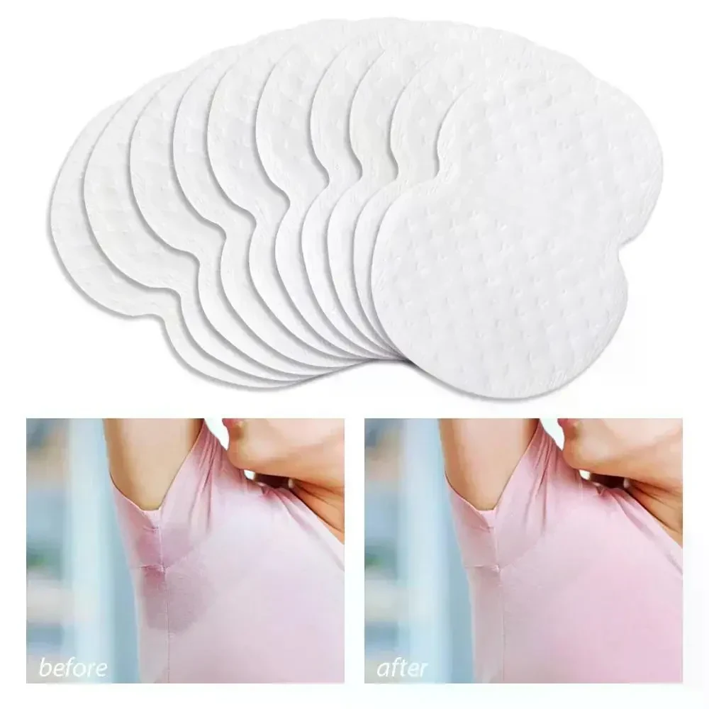 Набір гігієнічних підкладок від поту Sweat Shield — одноразові самоклеючі вкладиші для пахв, захист одягу від плям і запаху