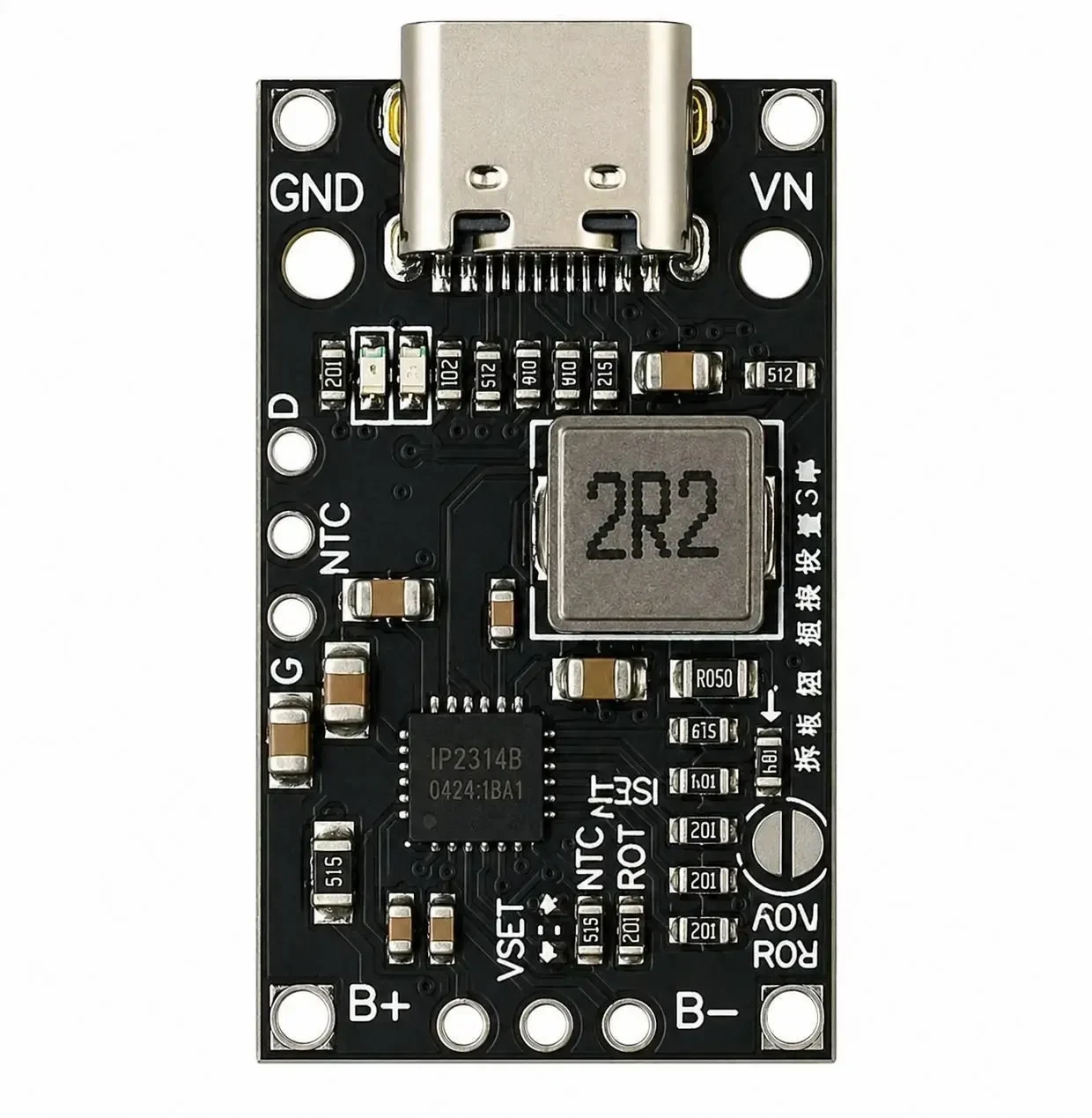 Модуль зарядки літієвих акумуляторів 2S/3S Type-C 15W з балансуванням та QC швидкою зарядкою (8.4V / 12.6V)