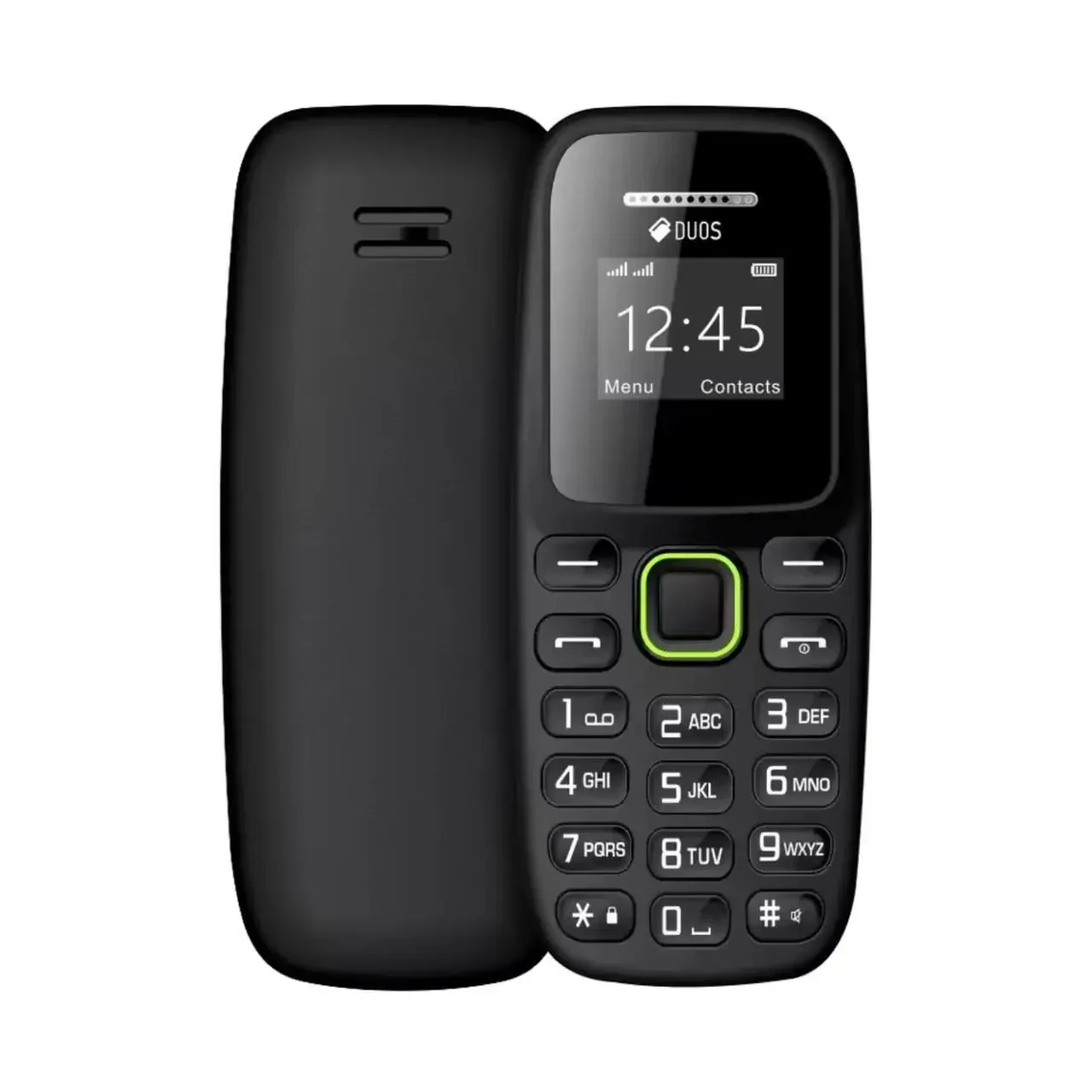 Міні телефон брелок Servo BM310 Dual SIM 0.66" Bluetooth 350 мА·год з підтримкою MicroSD до 16 ГБ, Українська мова інтерфейсу,